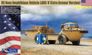 Gecko Models 35GM0039 US Navy Amphibious Vehicle LARC-V (Extra Armour Version) 1/35 