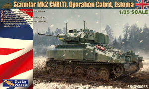 Gecko Models 35GM0053 Scimitar Mk2 CVR(T), Operation Cabrit, Estonia 1/35