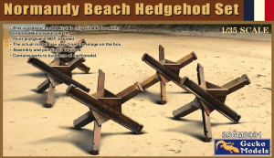 Gecko Models 35GM0081 Normandy Beach Hedgehog Set 1/35