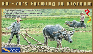 Gecko Models 35GM0107 60'-70's Farming in Vietnam 1/35