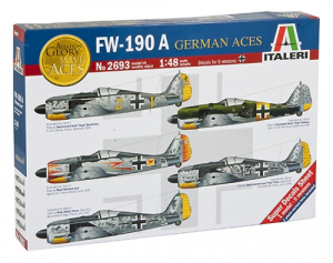 German Fighter Fw-190 A German Aces 2693 Italeri model 1-48