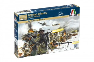 German Infantry Winter Uniform Italeri 6151 w skali 1:72
