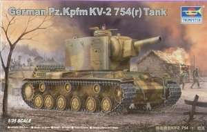 German tank Pz.Kpfm KV-2 754r - Trumpeter 00367