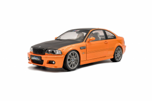 Gotowy model BMW M3 Coupe Solido Works Orange 2000 1/18 - Solido 1806509 