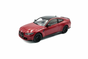 Gotowy model Bmw 4-Series M4 Coupe Competition (G82) 2023 Red 1/43 Solido 4316001