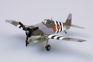 Die Cast Grumman F6F-5 Hellcat - HMS Emperor 800 Sqn 1944 Easy Model 37200 