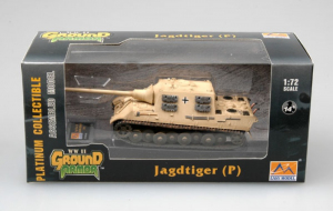 Gotowy model Jagdtiger Porsche 1:72 Easy Model 36116