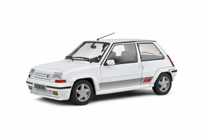Gotowy model Renault 5 GT Turbo Mk.2 White 1989 1/18 - Solido 1810002 