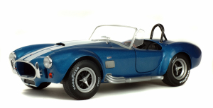 Gotowy model Shelby Cobra 427 S/C Metallic Blue 1965 1/18 - Solido 1850017 