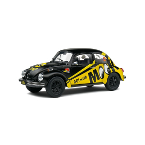 Gotowy model Volkswagen Beetle 1303 Black Custom Bi-Color 1974 1/18 - Solido 1800519