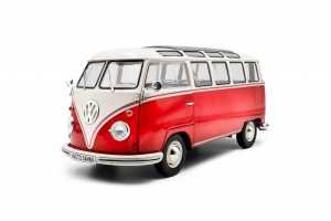 Gotowy model Volkswagen T1 Samba Red/White 1962 1/18 - Solido 1813402