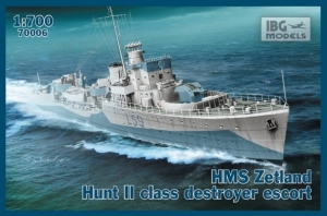 HMS Zetland Hunt II niszczyciel IBG 70006