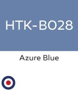 Hataka B028 Azure Blue - farba akrylowa 10ml