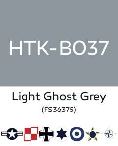 Hataka B037 Light ghost grey - farba akrylowa 10ml