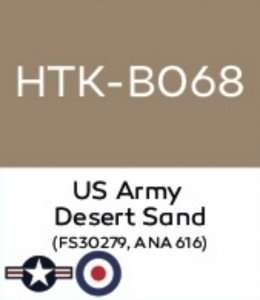 Hataka B068 US Army Deset Sand - farba akrylowa 10ml
