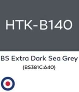 Hataka B140 BS Extra Dark Sea Grey - acrylic paint 10ml 
