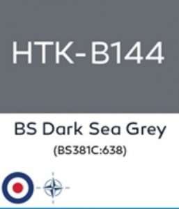 Hataka B144 BS Dark Sea Grey - farba akrylowa 10ml