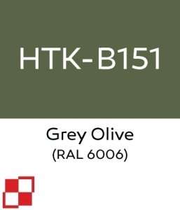 Hataka B151 Grey Olive - acrylic paint 10ml 