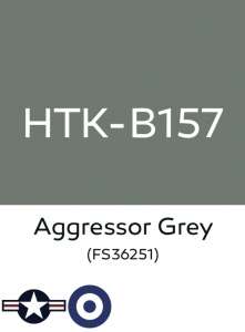 Hataka B157 Aggressor grey - farba akrylowa 10ml