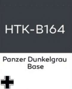 Hataka B164 Panzer Dunkelgrau Base - farba akrylowa 10ml