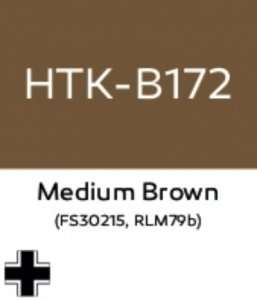 Hataka B172 Medium Brown RLM79b - farba akrylowa 10ml