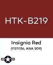 Hataka B219 Insignia Red FS11136 - farba akrylowa 10ml 