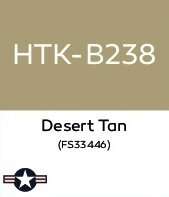 Hataka B238 Desert Tan FS33446 - farba akrylowa 10ml