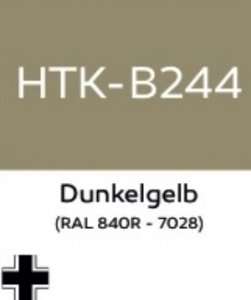 Hataka B244 Dunkelgelb - farba akrylowa 10ml