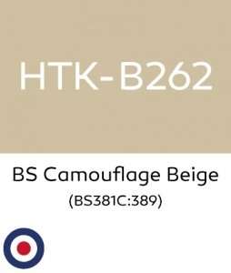 Hataka B262 BS Camouflage Beige - farba akrylowa 10ml