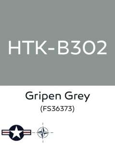 Hataka B302 Gripen grey - farba akrylowa 10ml