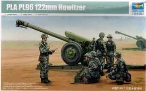 Haubica 122mm PLA PL96 skala 1:35 Trumpeter 02330 