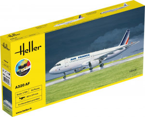 Heller 56448 Zestaw modelarski Airbus A320 Air France 1/125 