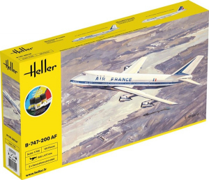 Heller 56459 Starter Set Boeing 747 Air France model 1-125