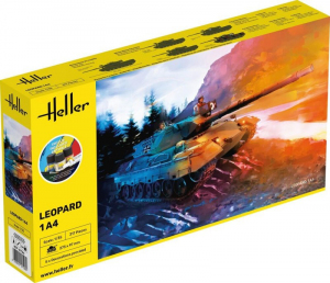 Heller 57126 Zestaw modelarski czołg Leopard 1A4 model 1-35