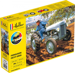 Heller 57401 Zestaw modelarski traktor Ferguson Te-20 Petit gris
