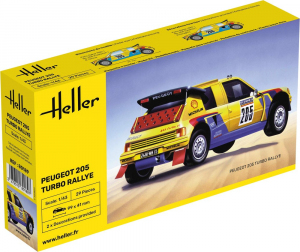 Heller 80189 Peugeot 205 Turbo Rally 1/43