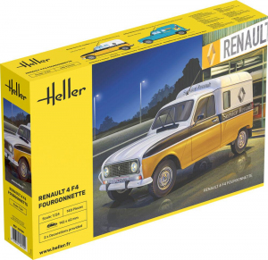Heller 82700 Renault 4 F4 Fourgonnette 1/24