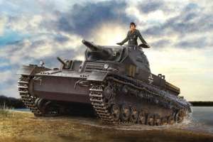 Hobby Boss 80132 Czołg Panzerkampfwagen IV Asuf D Tauchpanzer