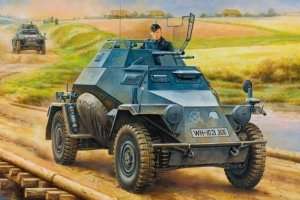 Hobby Boss 80149 German Leichter Panzerspahwagen (2cm) Sd.Kfz.222 Mid Version 1/35