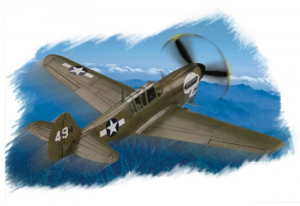 Hobby Boss 80252 Samolot Curtiss P-40N Warhawk model 1-72 
