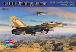 Hobby Boss 80273 Samolot F-16B Fighting Falcon model 1-72