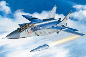 Hobby Boss 81770 Samolot MiG-31BM z rakietą KH-47M2