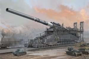 Hobby Boss 82911 German 80cm K(E) Railway Gun Dora 1/72