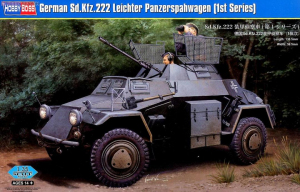 Hobby Boss 83815 Pojazd opancerzony Sd.Kfz.222 Leichter Panzerspahwagen (1st Series)