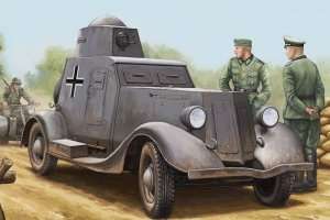 Soviet BA-20M Armored Car in scale 1-35 