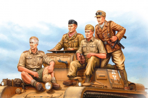 Hobby Boss 84409 German Tropical Panzer Crew 1/35