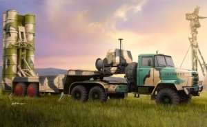 Hobby Boss 85511 KrAZ-260B Tractor with 5P85TE TEL S-300PMU