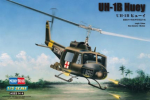 UH-1B Huey model Hobby Boss87228 in 1-72 