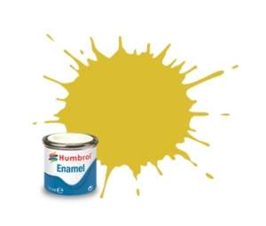 Humbrol 081 Pale Yellow Matt - emalia 14ml