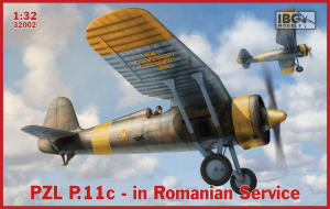 IBG 32002 PZL P.11c Romanian Service 1/32 